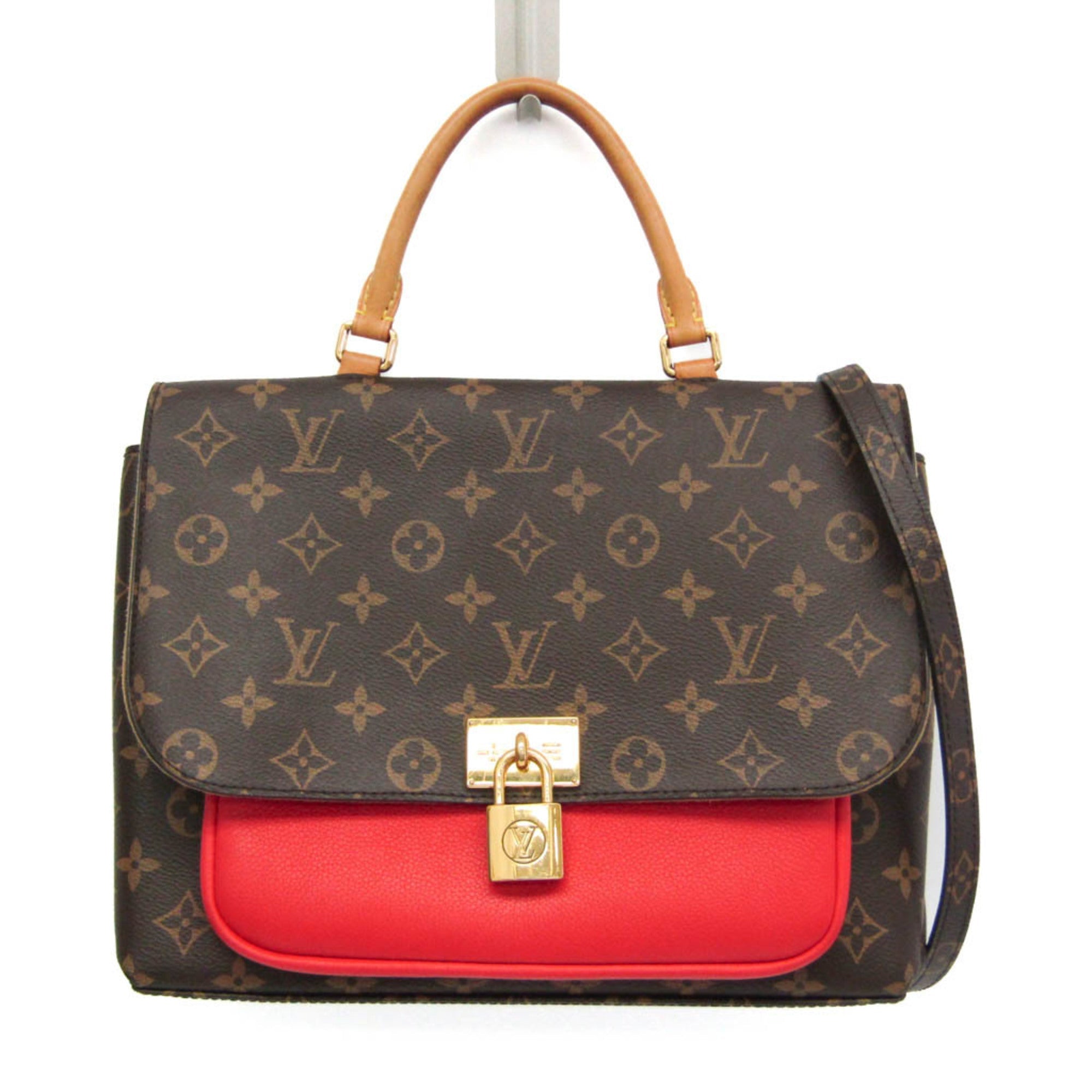 Louis Vuitton Monogram Coquelicots Monogram Monogram Handbag Shoulder Bag (Pre-Owned)