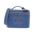Chanel Blue Denim Handbag (Pre-Owned)
