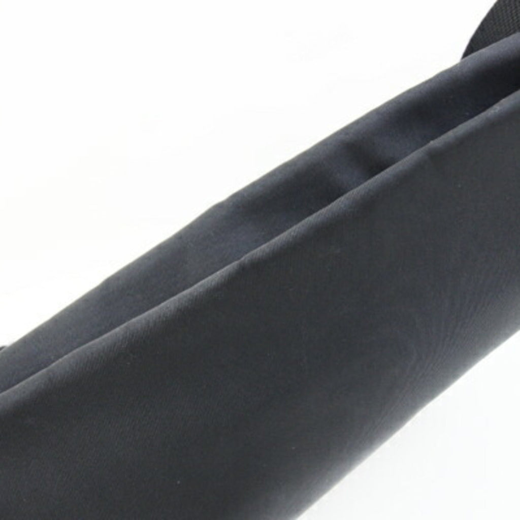 Prada Black Nylon Leather Shoulder Bag (Pre-Owned)
