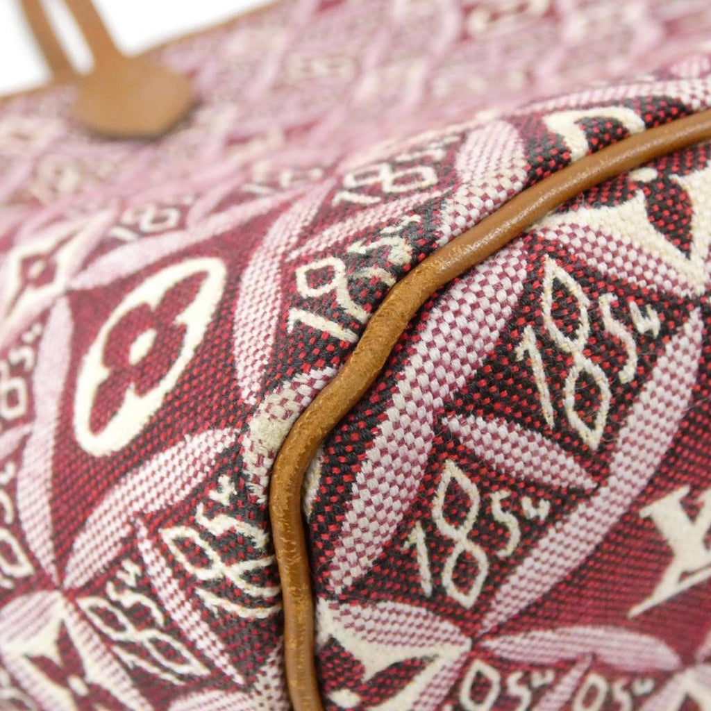 Louis Vuitton Bordeaux Jacquard Handbag (Pre-Owned)