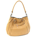 Gucci Beige Leather Handbag Shoulder Bag (Pre-Owned)