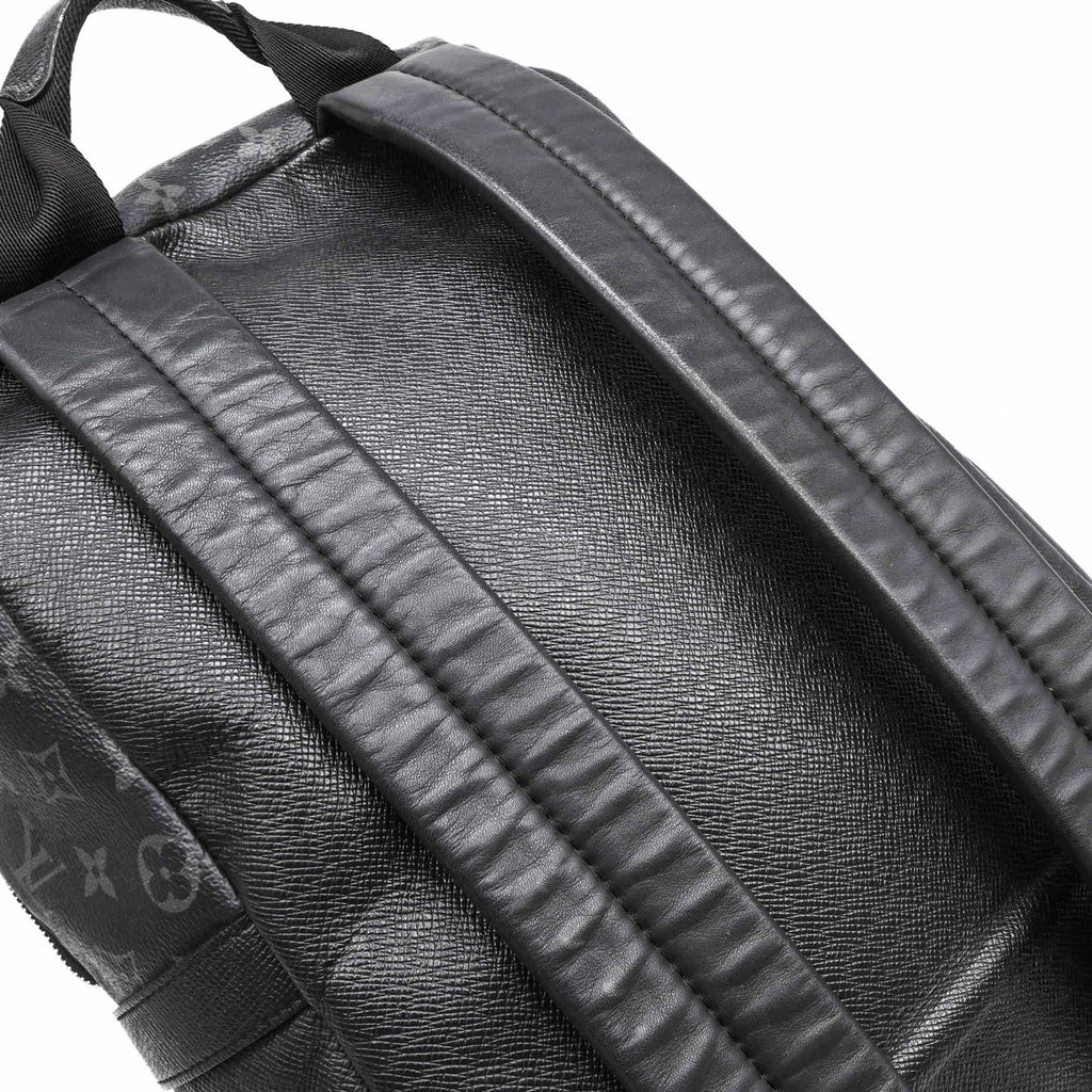 Louis Vuitton Taiga Black Taiga Leather Backpack (Pre-Owned)