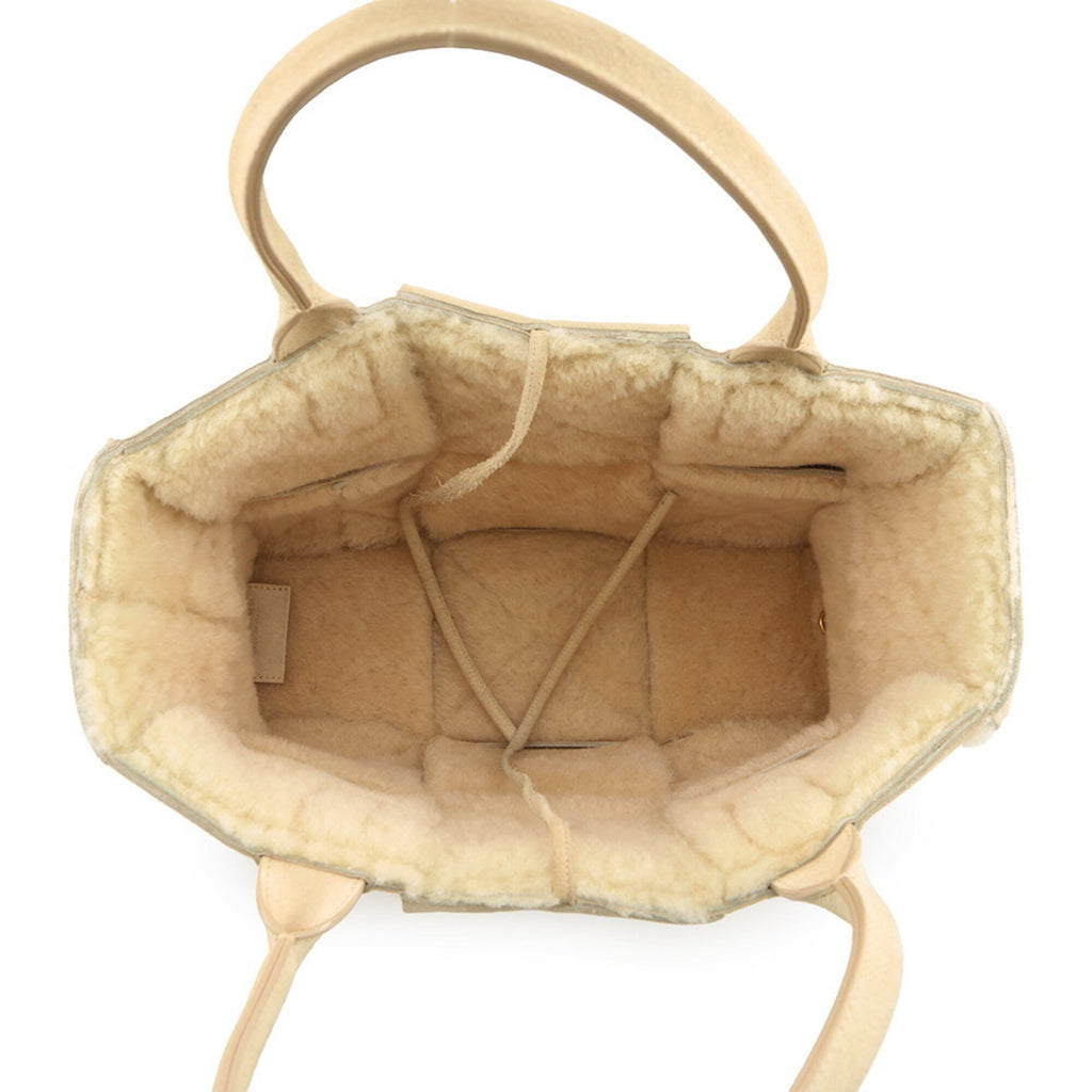 Bottega Veneta Beige Handbag Pouch (Pre-Owned)