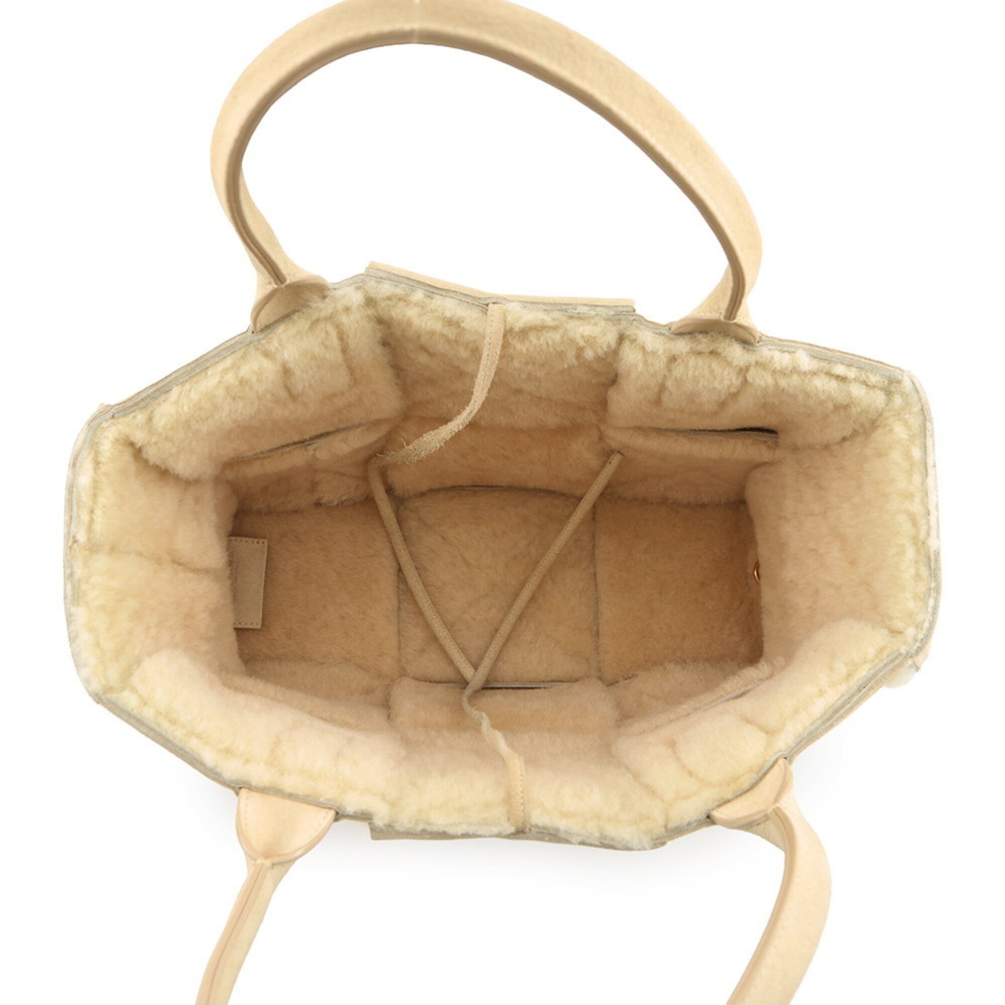 Bottega Veneta Beige Handbag Pouch (Pre-Owned)