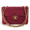 Chanel Red Leather Shoulder Bag (Pre-Owned)