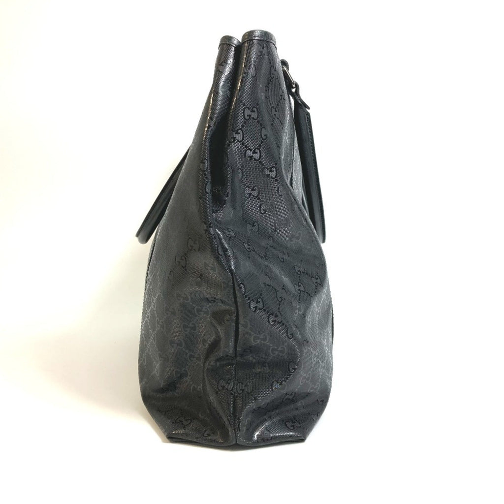 Gucci Black Gg Imprimé Tote Bag (Pre-Owned)