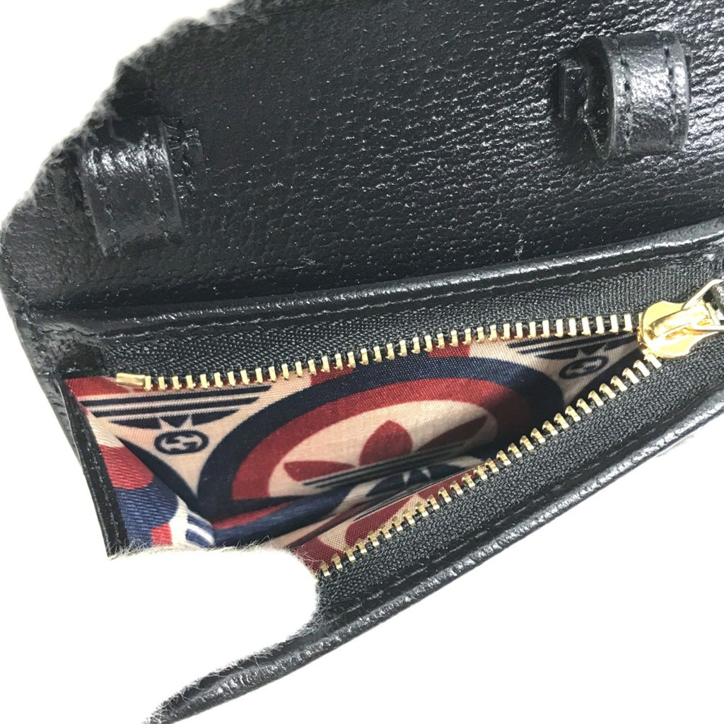 Gucci Black Leather Wallet (Bi-Fold) (Pre-Owned)