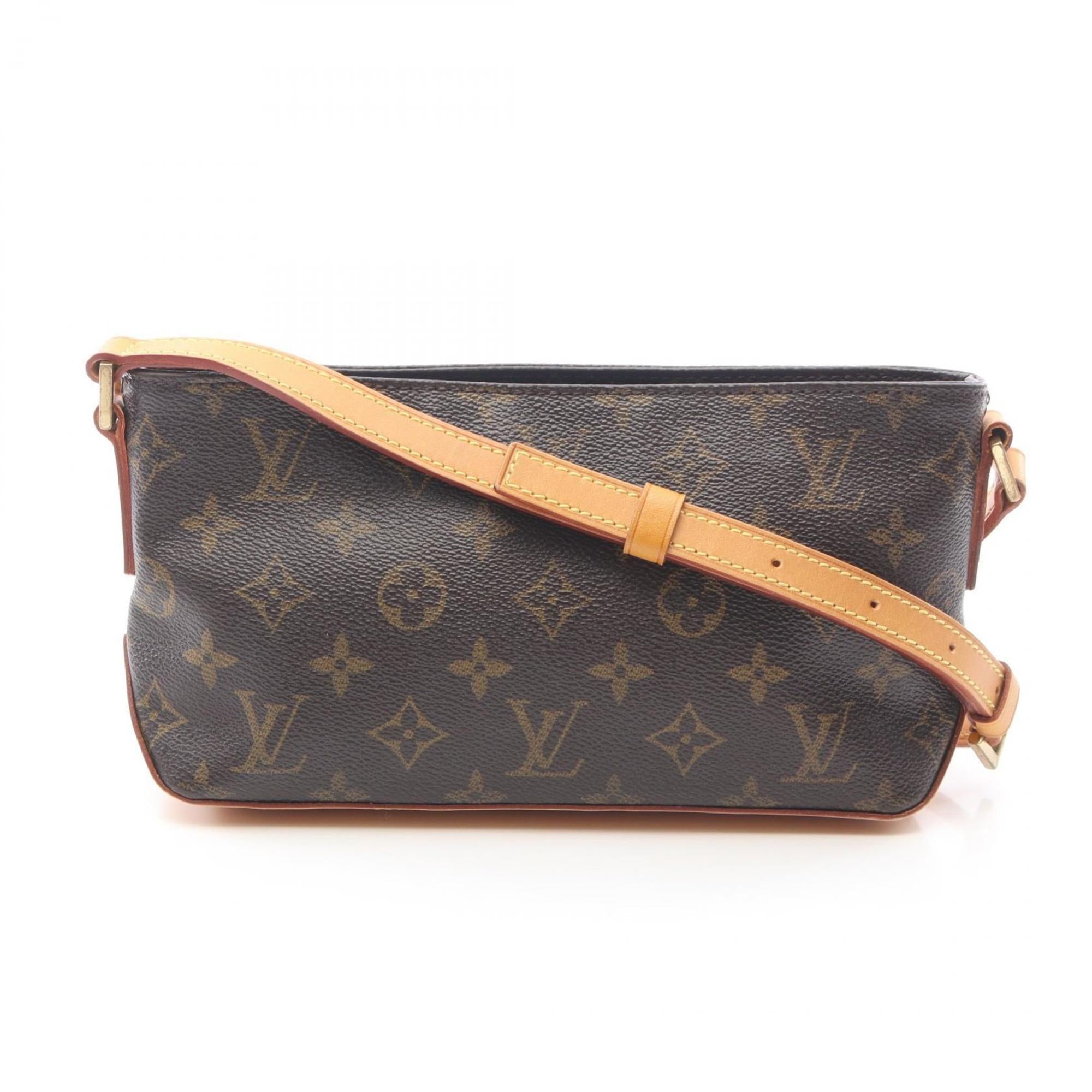 Louis Vuitton Brown Monogram Pvc Coated Canvas Leather Shoulder Bag (Pre-Owned)