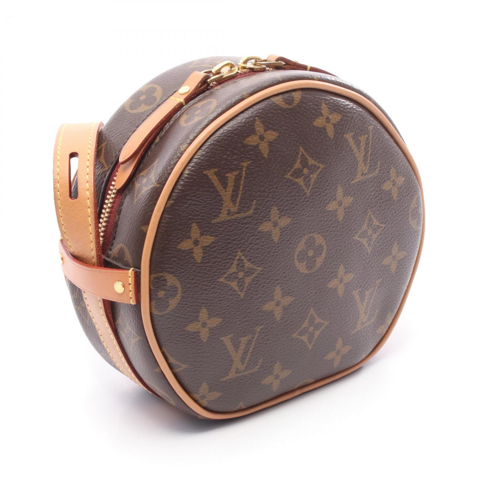 Louis Vuitton Brown Monogram Coated Canvas Shoulder Bag (Pre-Owned)
