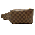 Louis Vuitton Ebene Damier Canvas Shoulder Bag Sling Bag (Pre-Owned)
