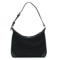 Louis Vuitton Black Monogram Noir Monogram Satin Handbag Pouch (Pre-Owned)