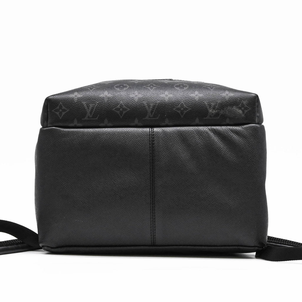 Louis Vuitton Taiga Black Taiga Leather Backpack (Pre-Owned)