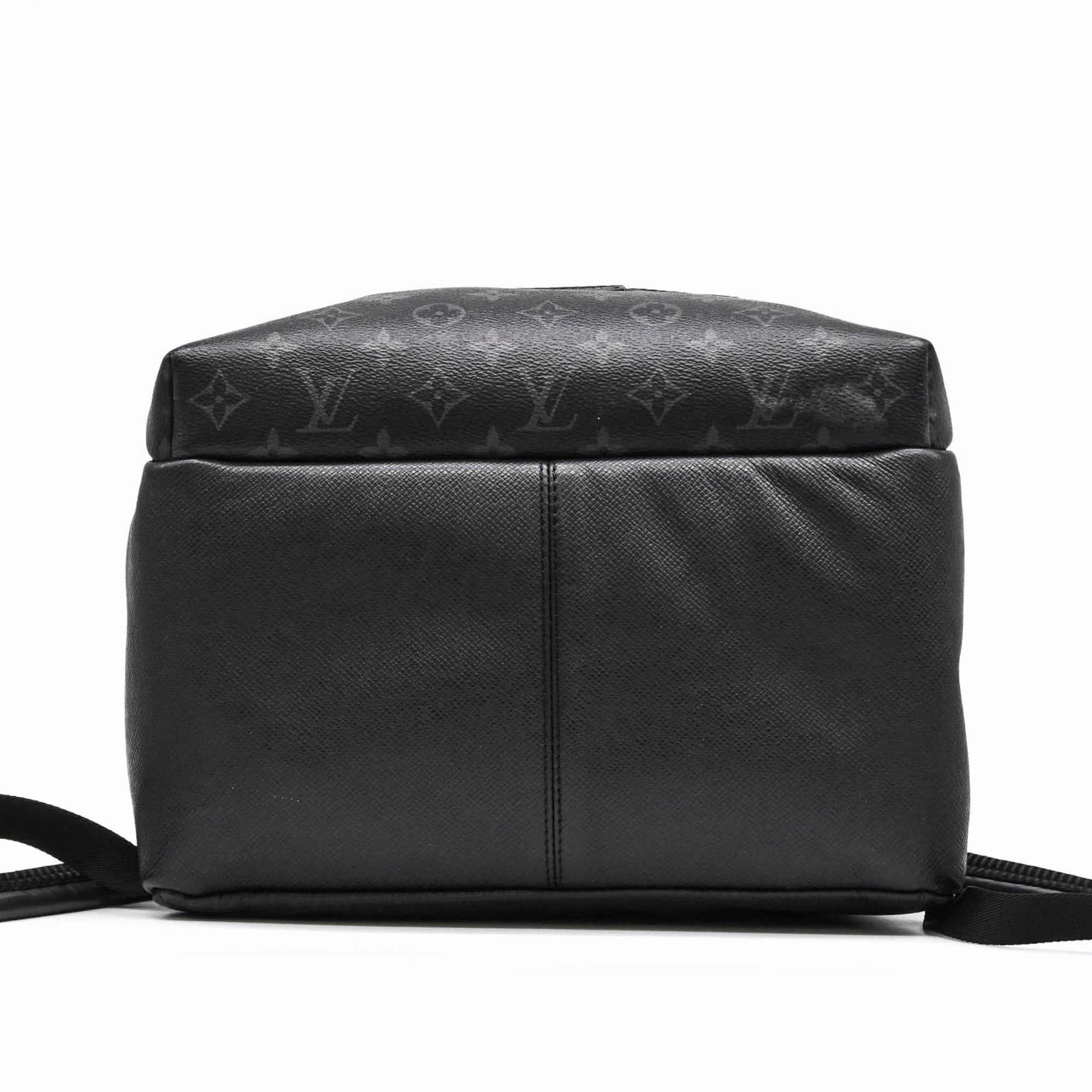Louis Vuitton Taiga Black Taiga Leather Backpack (Pre-Owned)