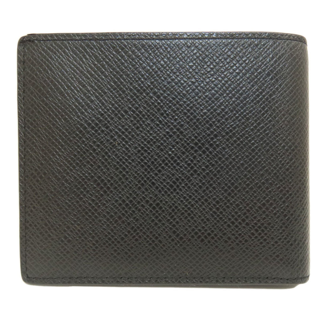 Louis Vuitton Black Taiga Leather Wallet (Bi-Fold) (Pre-Owned)