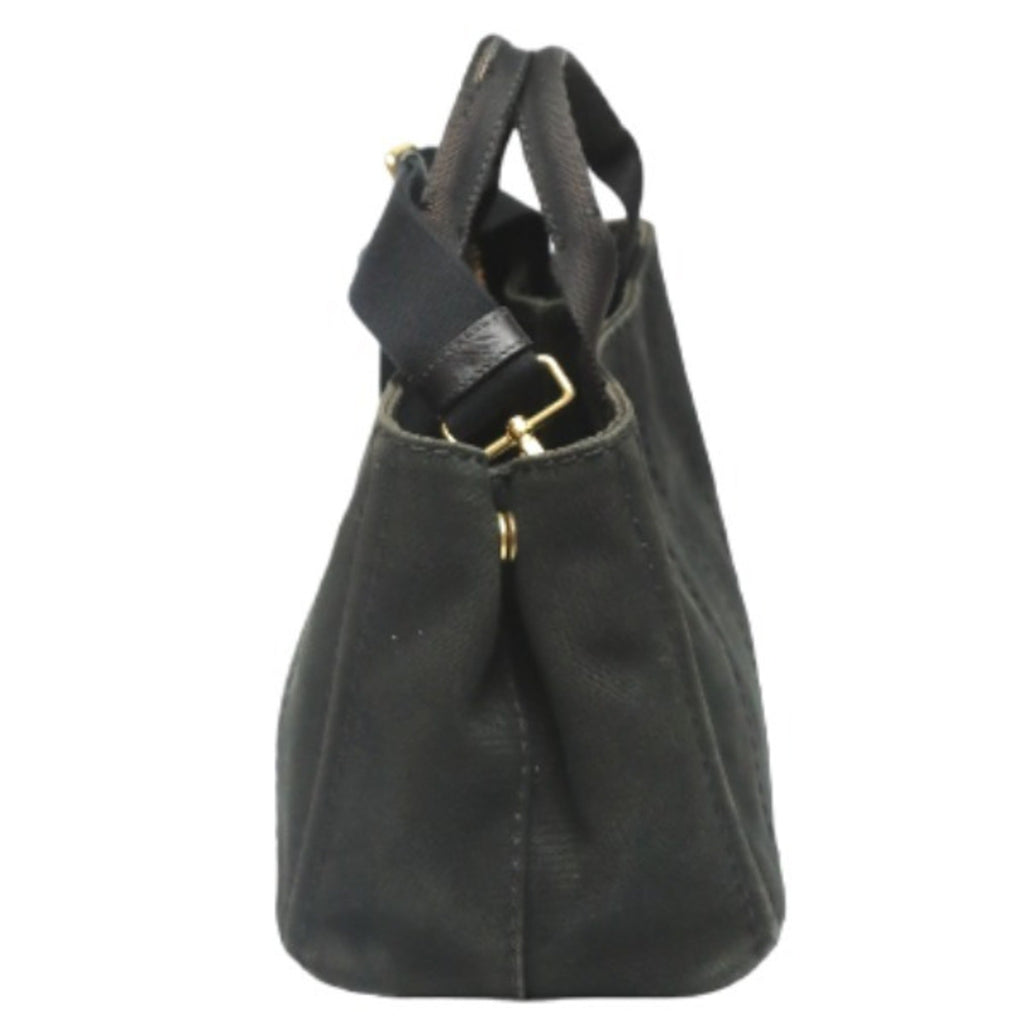 Prada Black Denim Tote Bag (Pre-Owned)