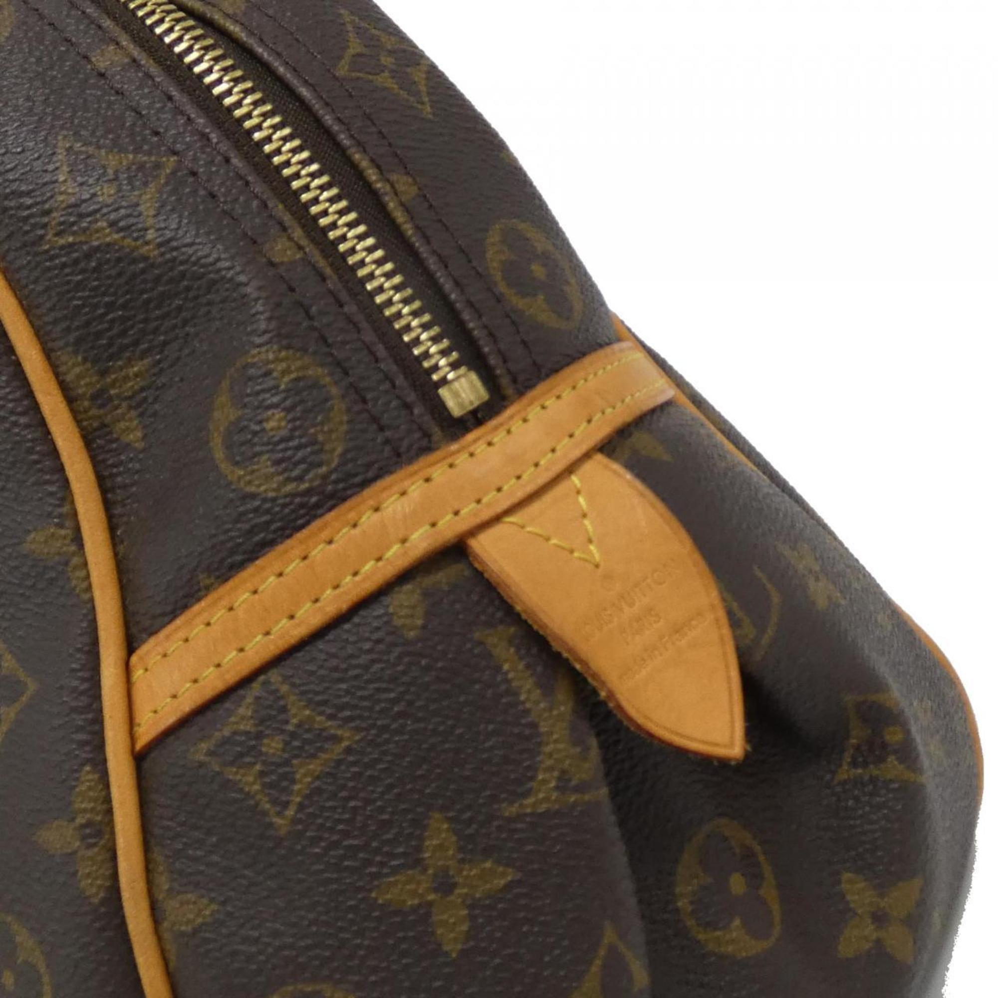 Louis Vuitton Marron Coated Canvas Shoulder Bag (Pre-Owned)