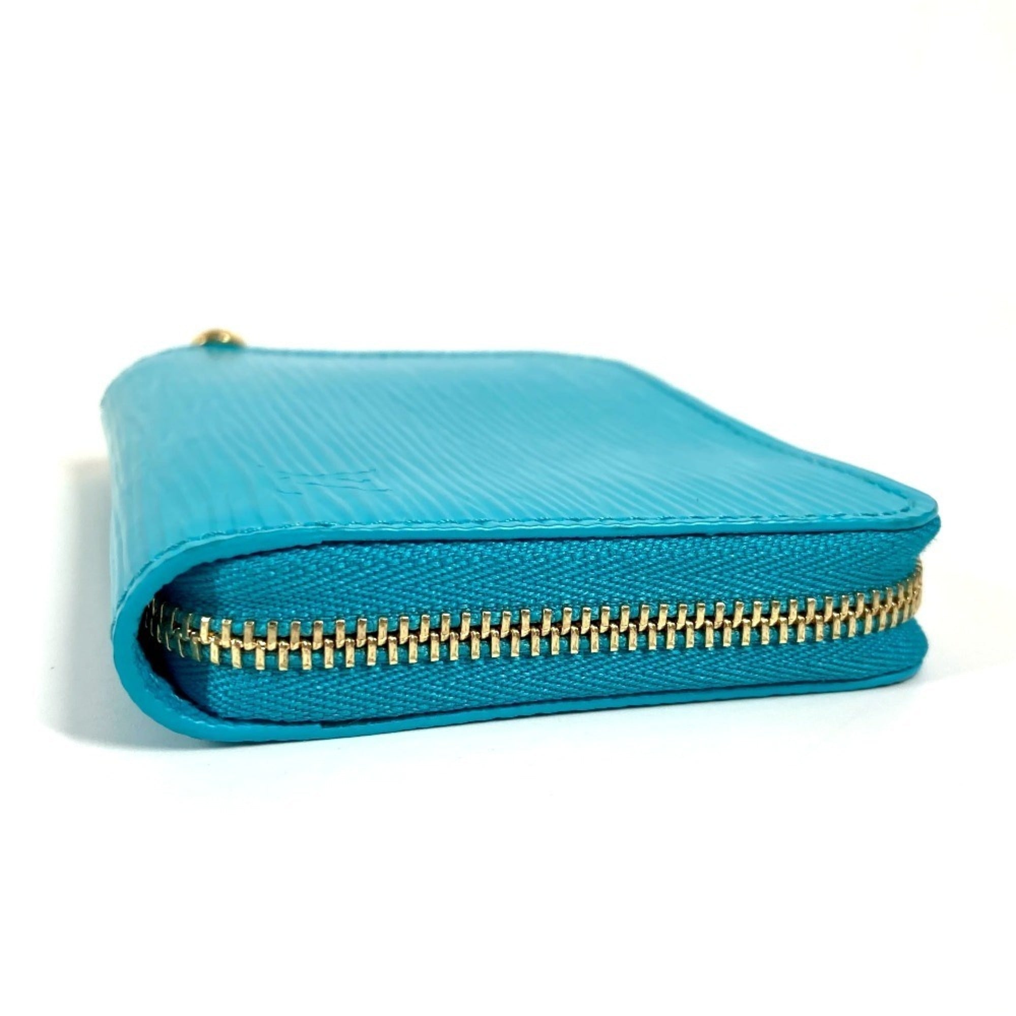Louis Vuitton Epi Blue Epi Leather Coin Purse/Coin Case (Pre-Owned)
