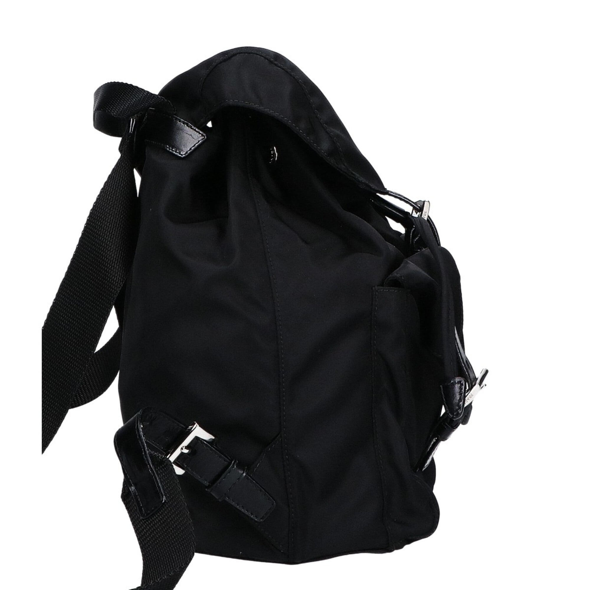 Prada Black Nylon Backpack (Pre-Owned)