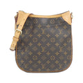 Louis Vuitton Marron Coated Canvas Shoulder Bag (Pre-Owned)
