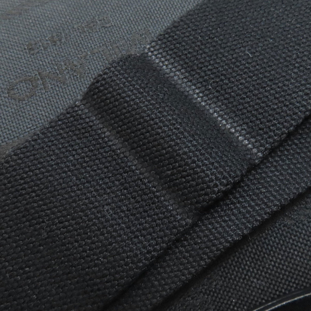 Prada Black Canvas Shoulder Bag (Pre-Owned)