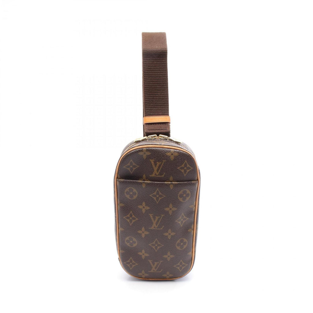 Louis Vuitton Brown Coated Canvas Fanny Pack (Pre-Owned)