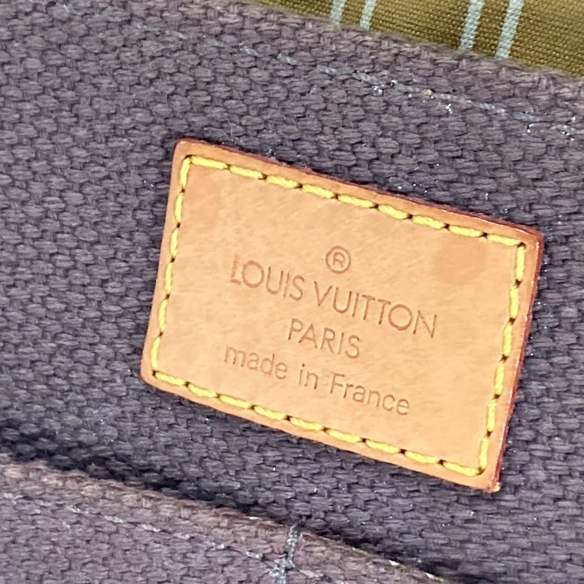 Louis Vuitton Brown Canvas Shoulder Bag (Pre-Owned)