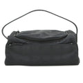 Chanel Black Nylon Jacquard Handbag Vanity Bag (Pre-Owned)