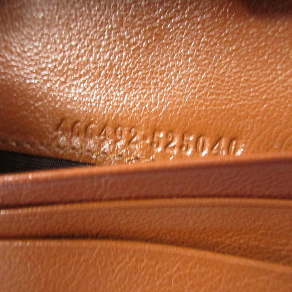 Gucci Brown Leather Coin Purse/Coin Case (Pre-Owned)