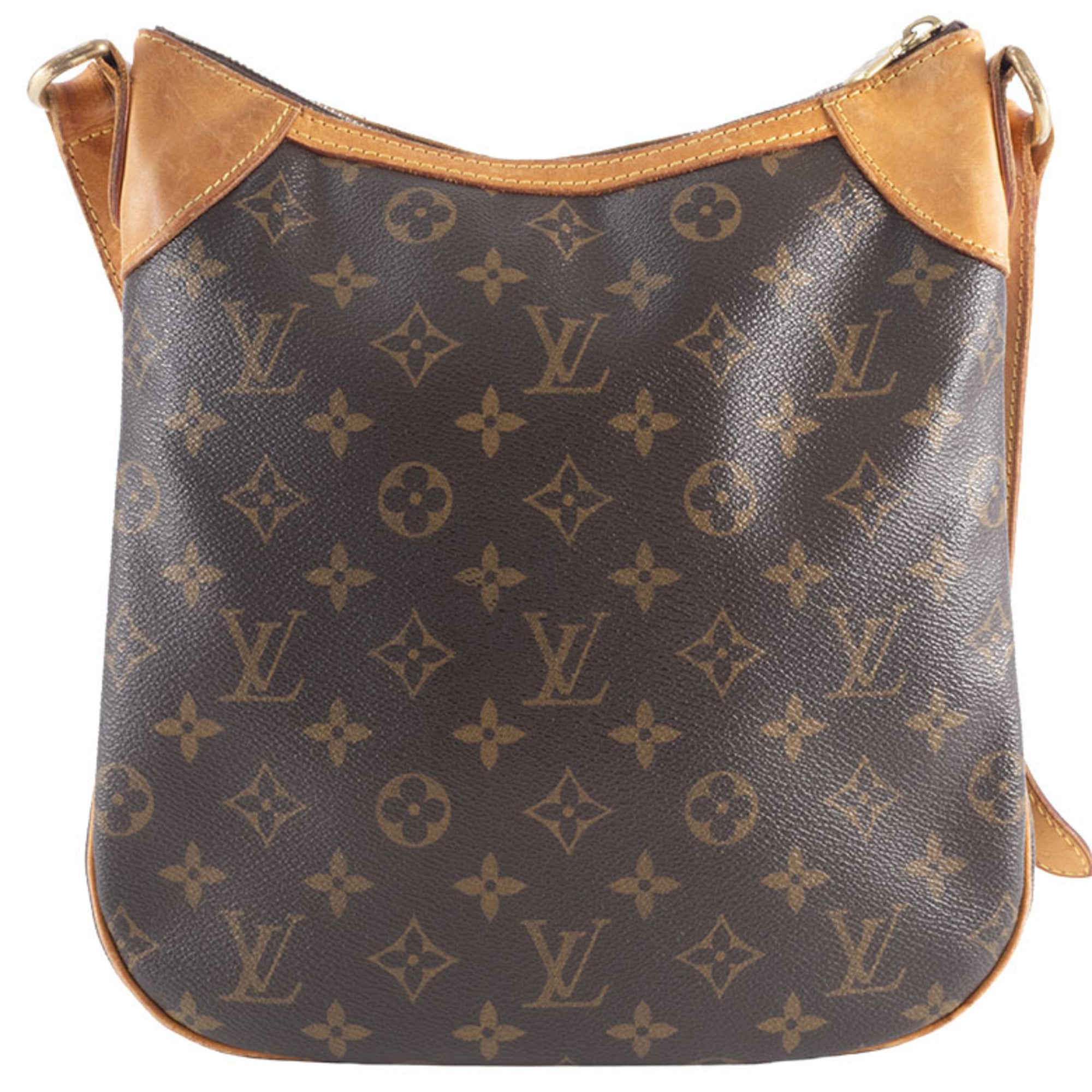 Louis Vuitton Brown Monogram Canvas Shoulder Bag (Pre-Owned)