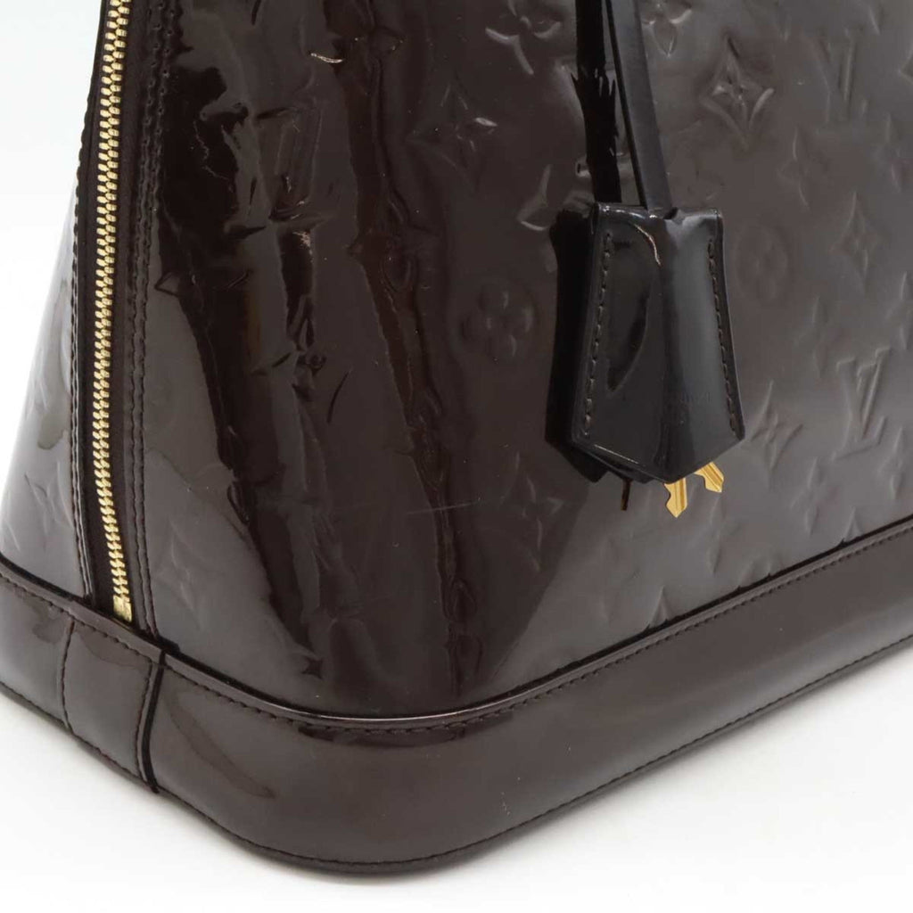 Louis Vuitton Amarante Monogram Vernis Handbag (Pre-Owned)
