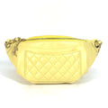 Chanel Yellow Leather Other (Pre-Owned)