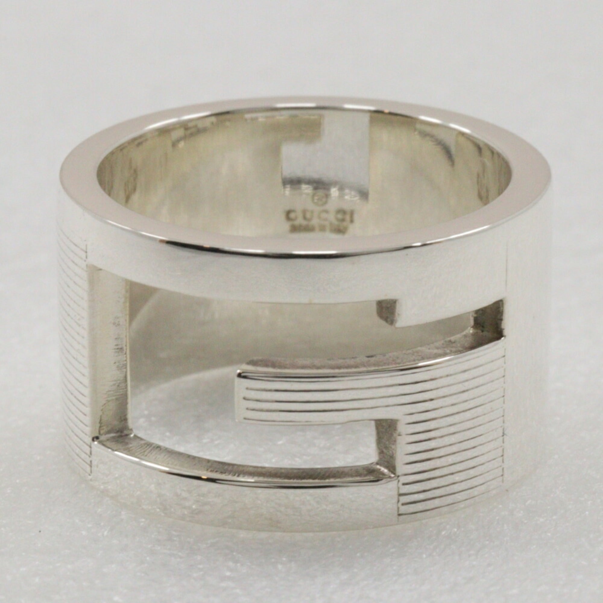 Gucci Silver 925 Band Ring (Pre-Owned)