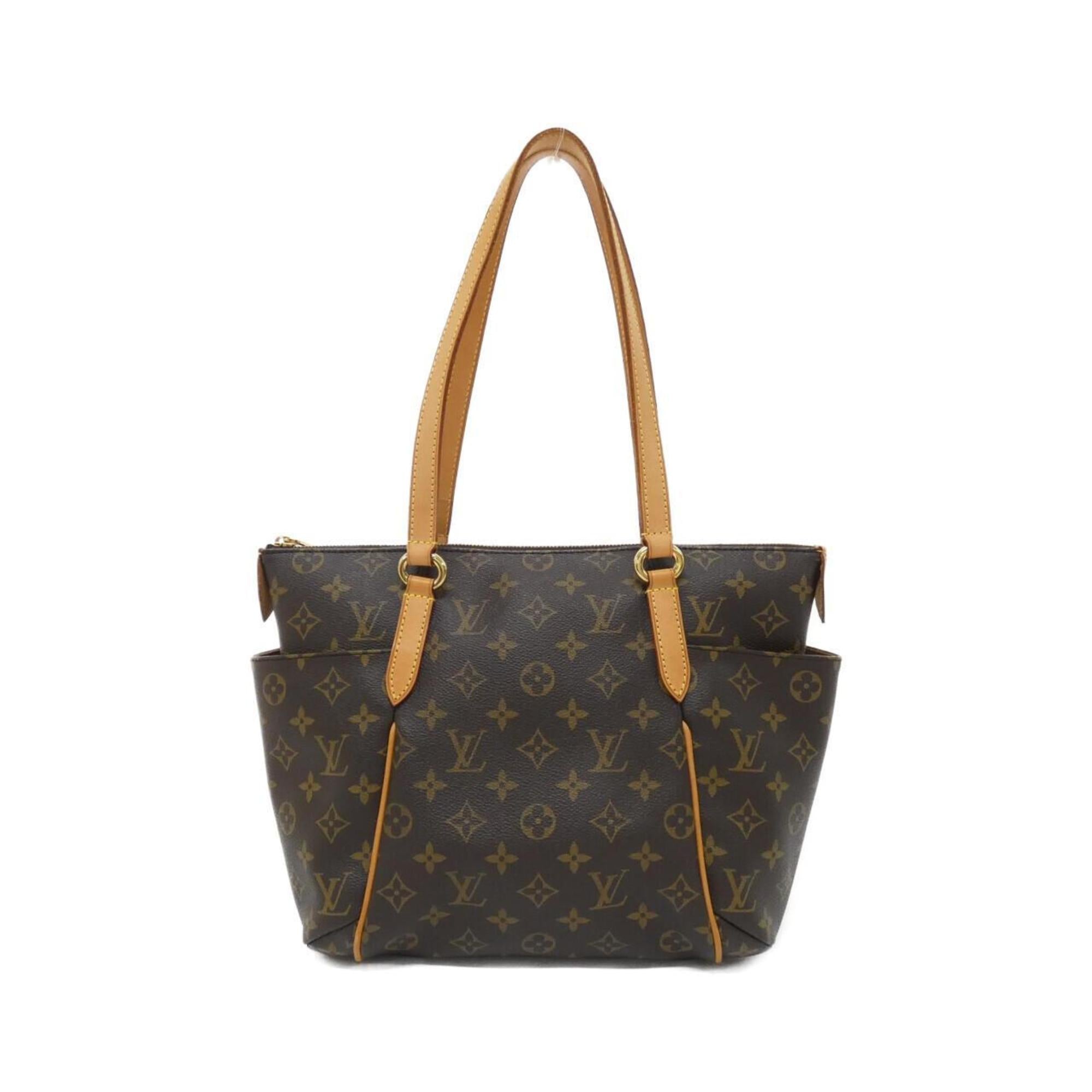 Louis Vuitton Marron Coated Canvas Handbag (Pre-Owned)