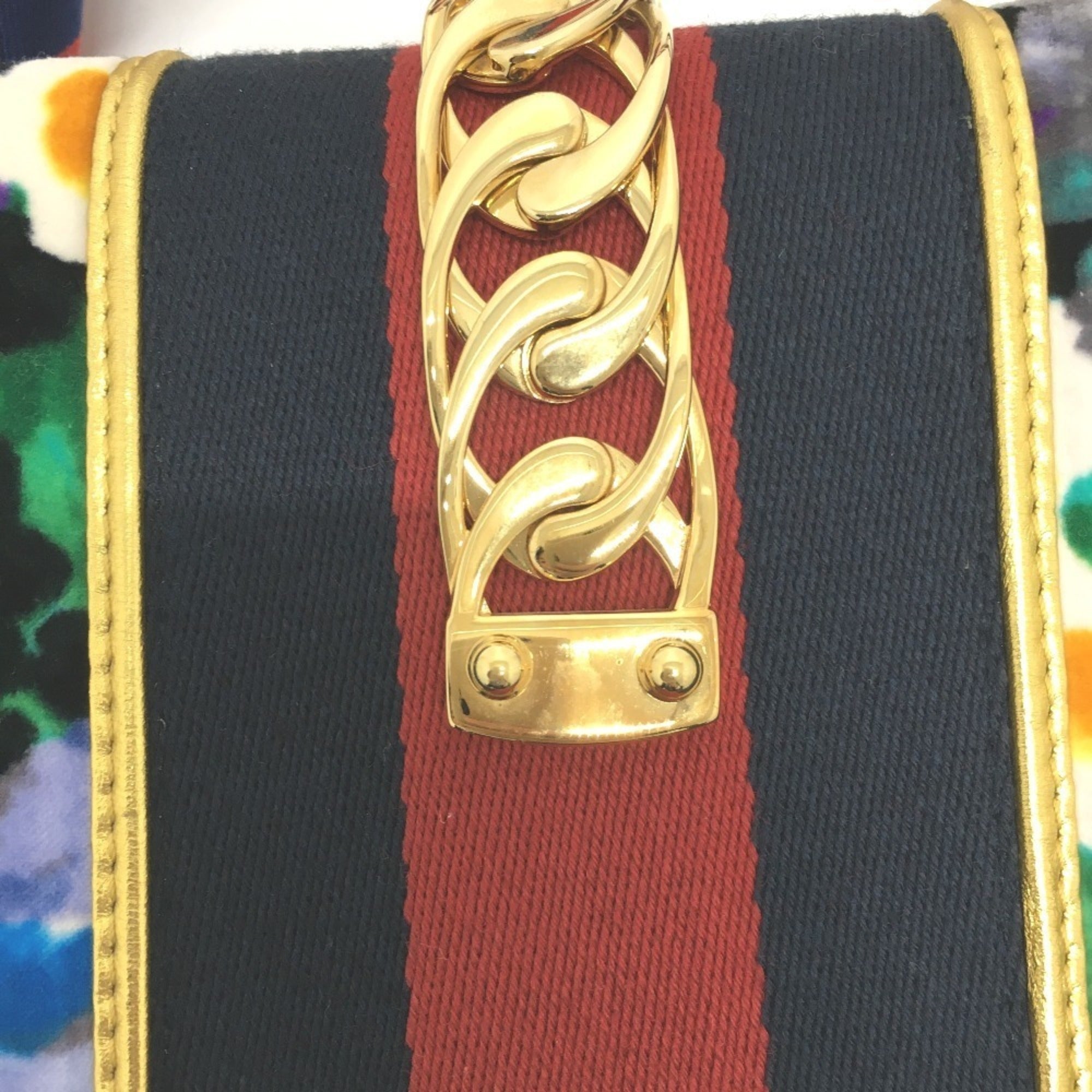 Gucci Multi-Color Leather Shoulder Bag (Pre-Owned)