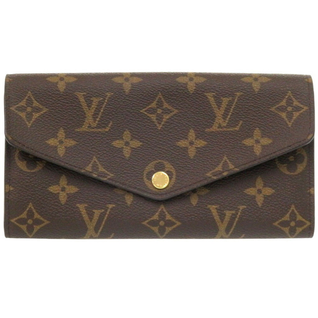 Louis Vuitton Brown Monogram Monogram Long Wallet (Bi-Fold) (Pre-Owned)