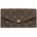Louis Vuitton Brown Monogram Monogram Long Wallet (Bi-Fold) (Pre-Owned)