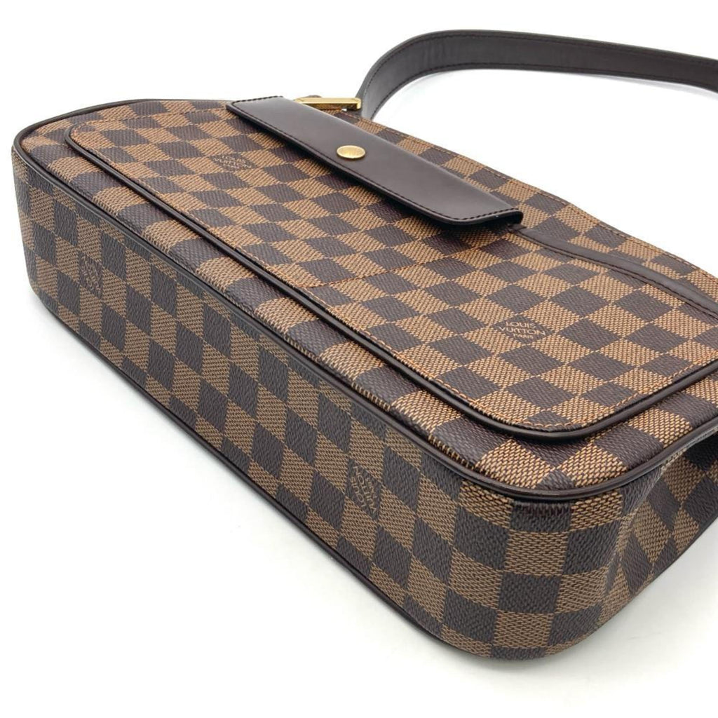 Louis Vuitton Brown Damier Canvas Ebene Damier Canvas Shoulder Bag (Pre-Owned)