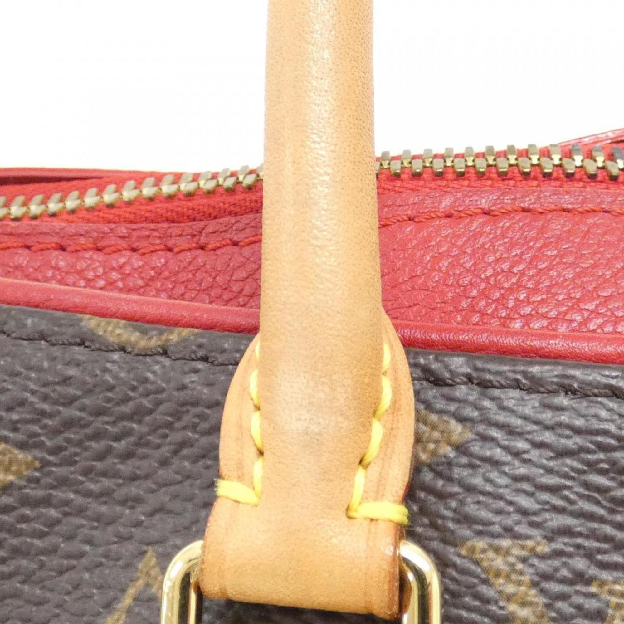 Louis Vuitton Cerise Marron Coated Canvas Handbag (Pre-Owned)