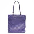 Bottega Veneta Intrecciato Purple Intrecciato Shoulder Bag (Pre-Owned)