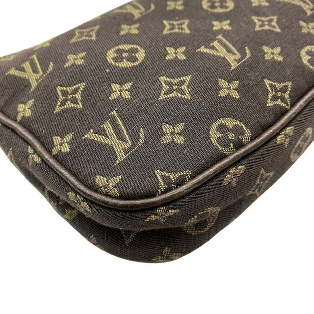 Louis Vuitton Brown Ebene Monogram Mini Lin Pouch (Pre-Owned)