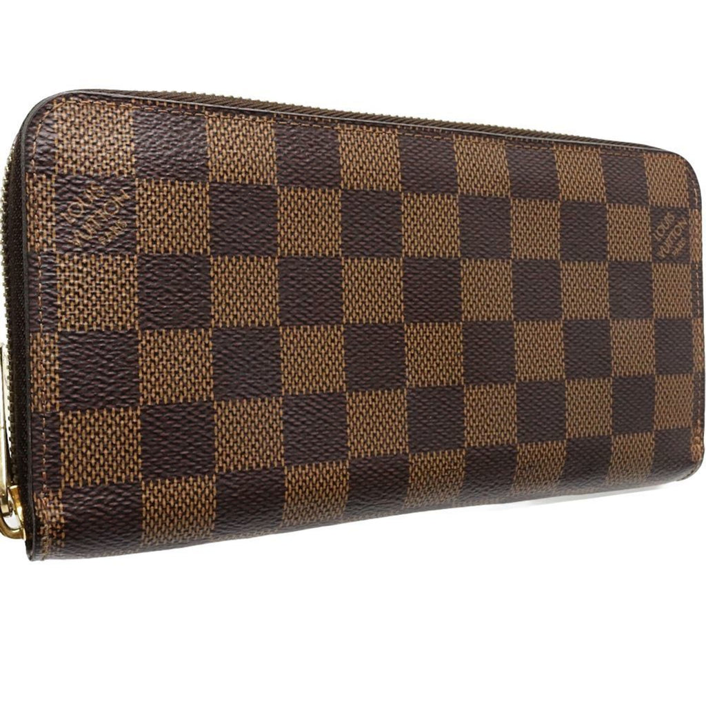 Louis Vuitton Ebene Rose Ballerine Canvas Long Wallet (Bi-Fold) (Pre-Owned)