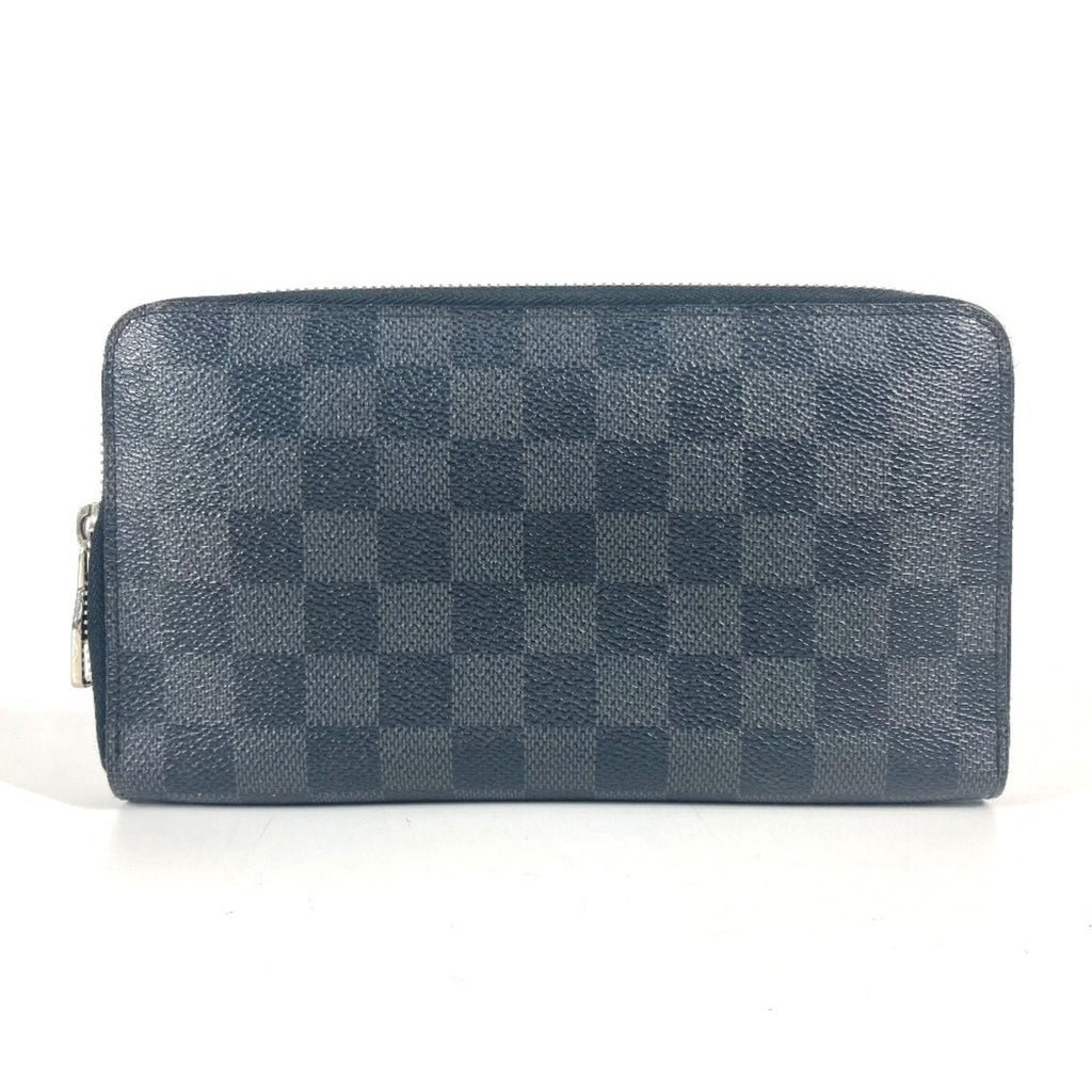 Louis Vuitton Damier Graphite Black Damier Graphite Long Wallet (Bi-Fold) (Pre-Owned)