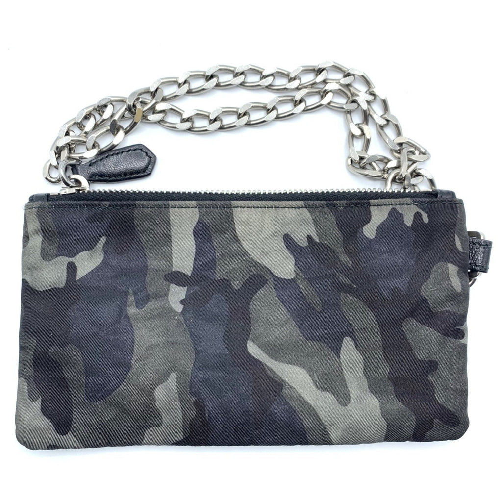 Prada Camouflage Nylon Coin Purse/Coin Case (Pre-Owned)