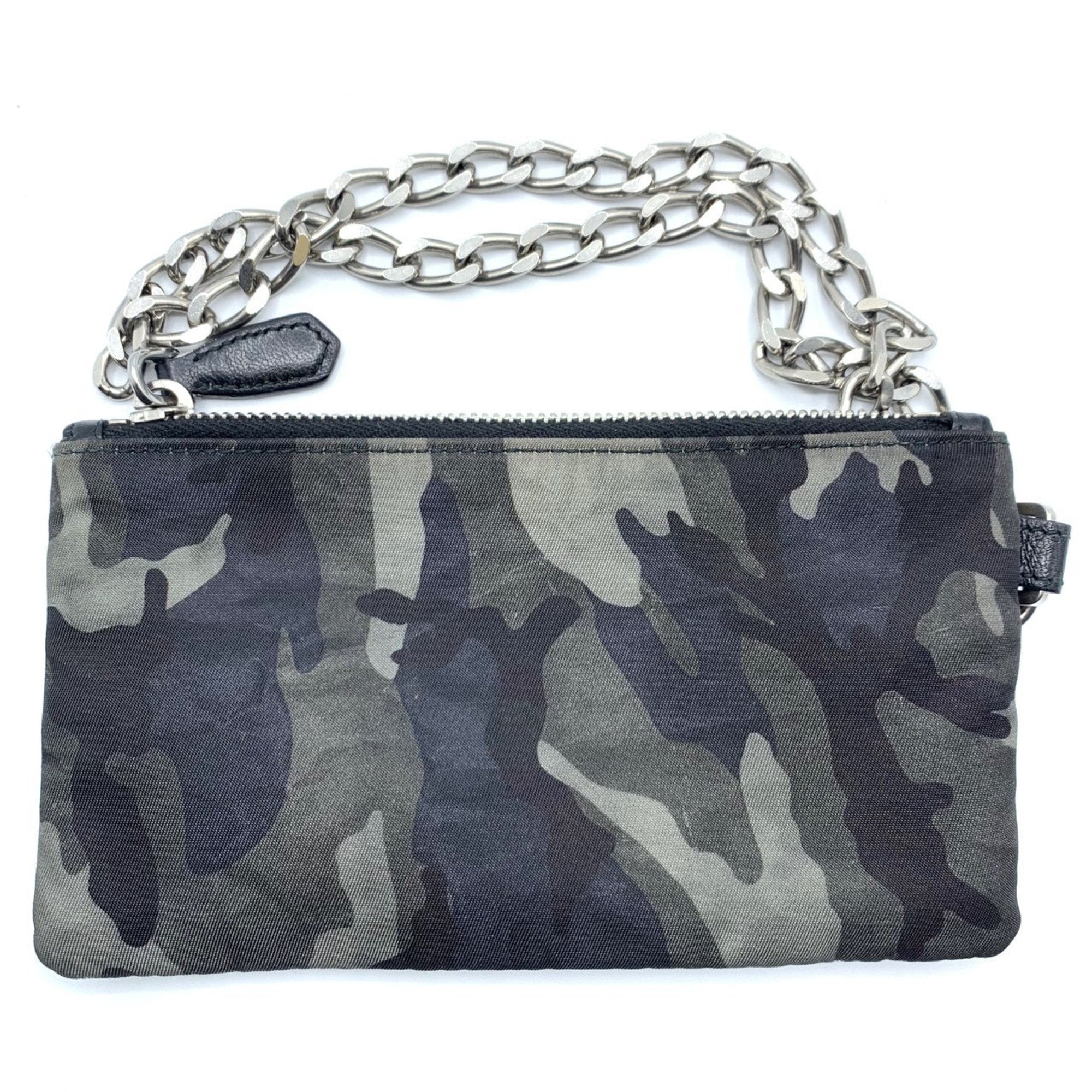 Prada Camouflage Nylon Coin Purse/Coin Case (Pre-Owned)
