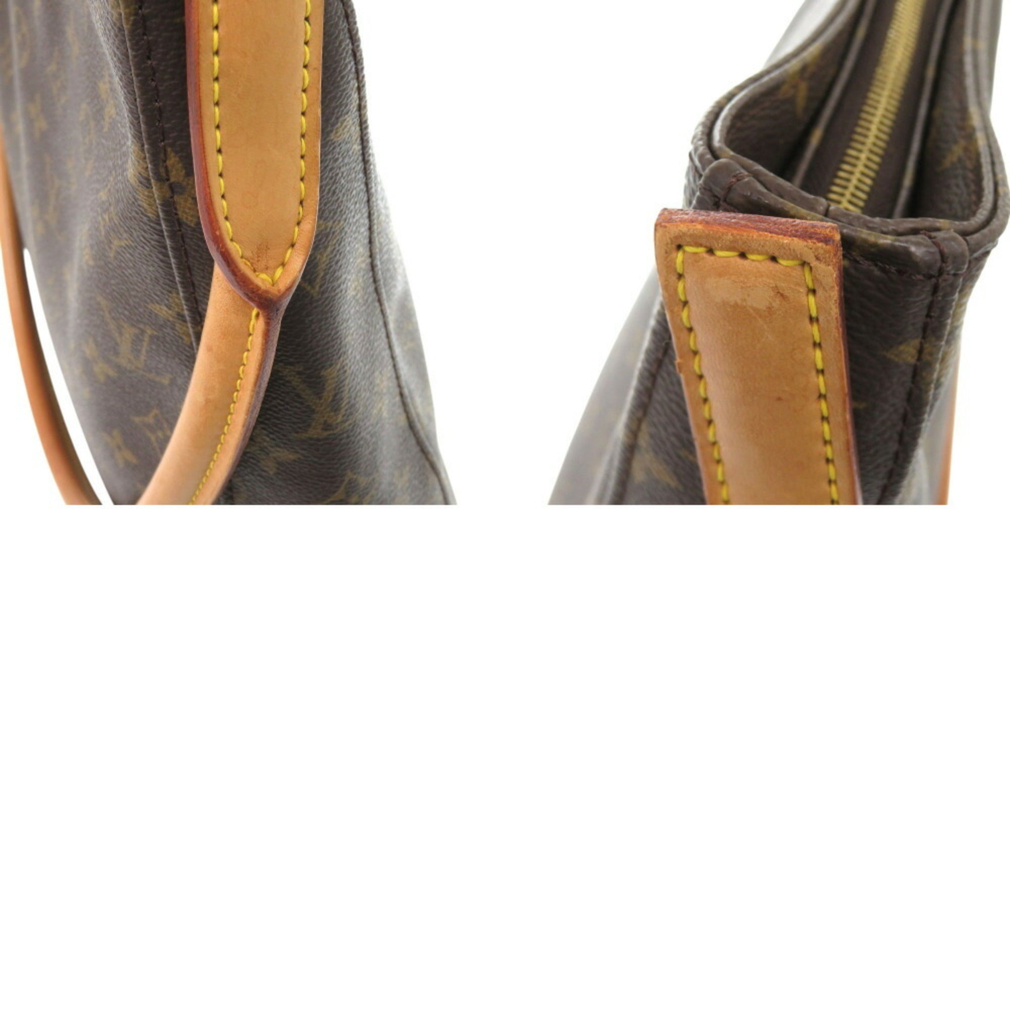 Louis Vuitton Brown Monogram Shoulder Bag (Pre-Owned)