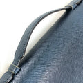 Louis Vuitton Taiga Blue Ocean Taiga Leather Long Wallet (Bi-Fold) (Pre-Owned)