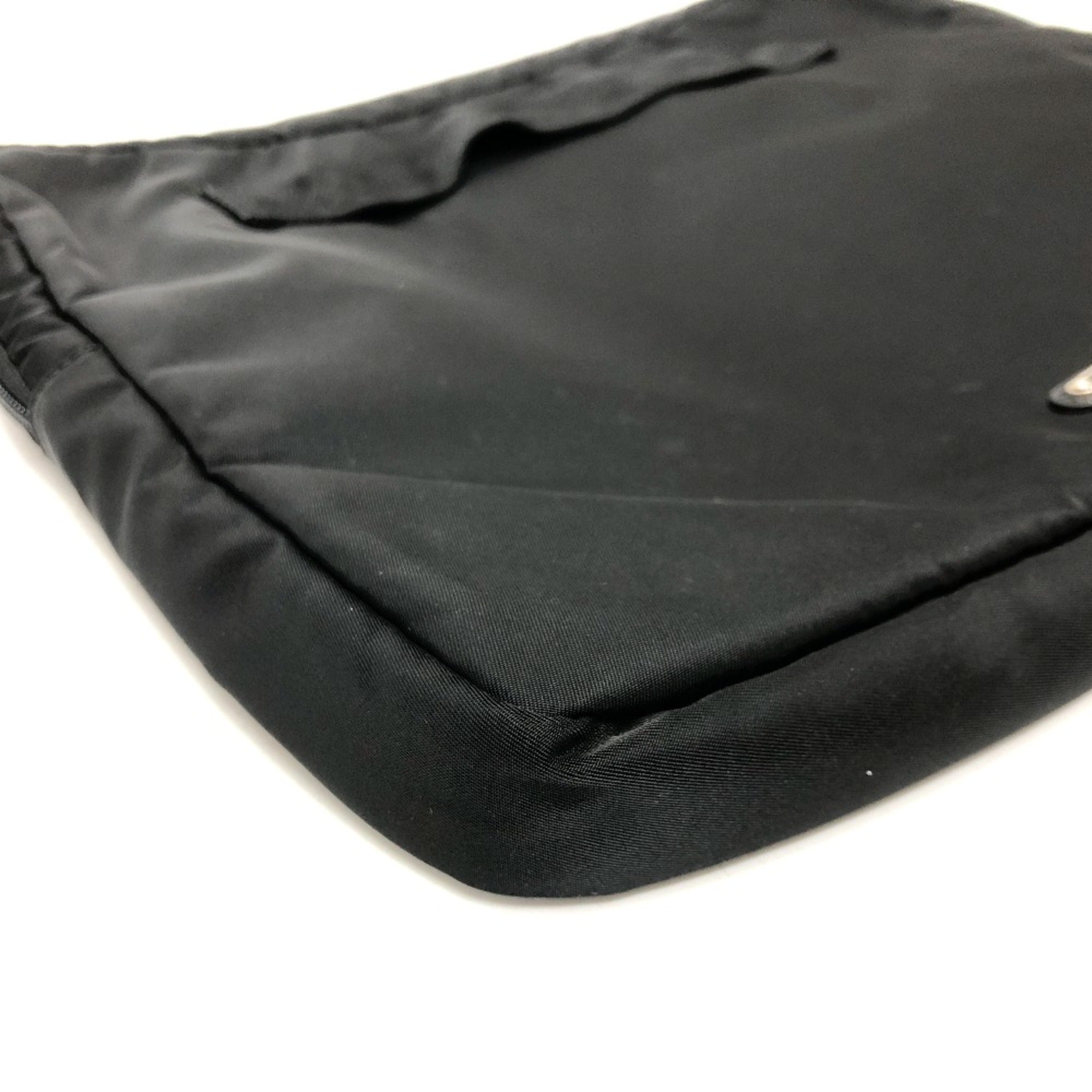 Prada Black Cloth Clutch Bag (Pre-Owned)