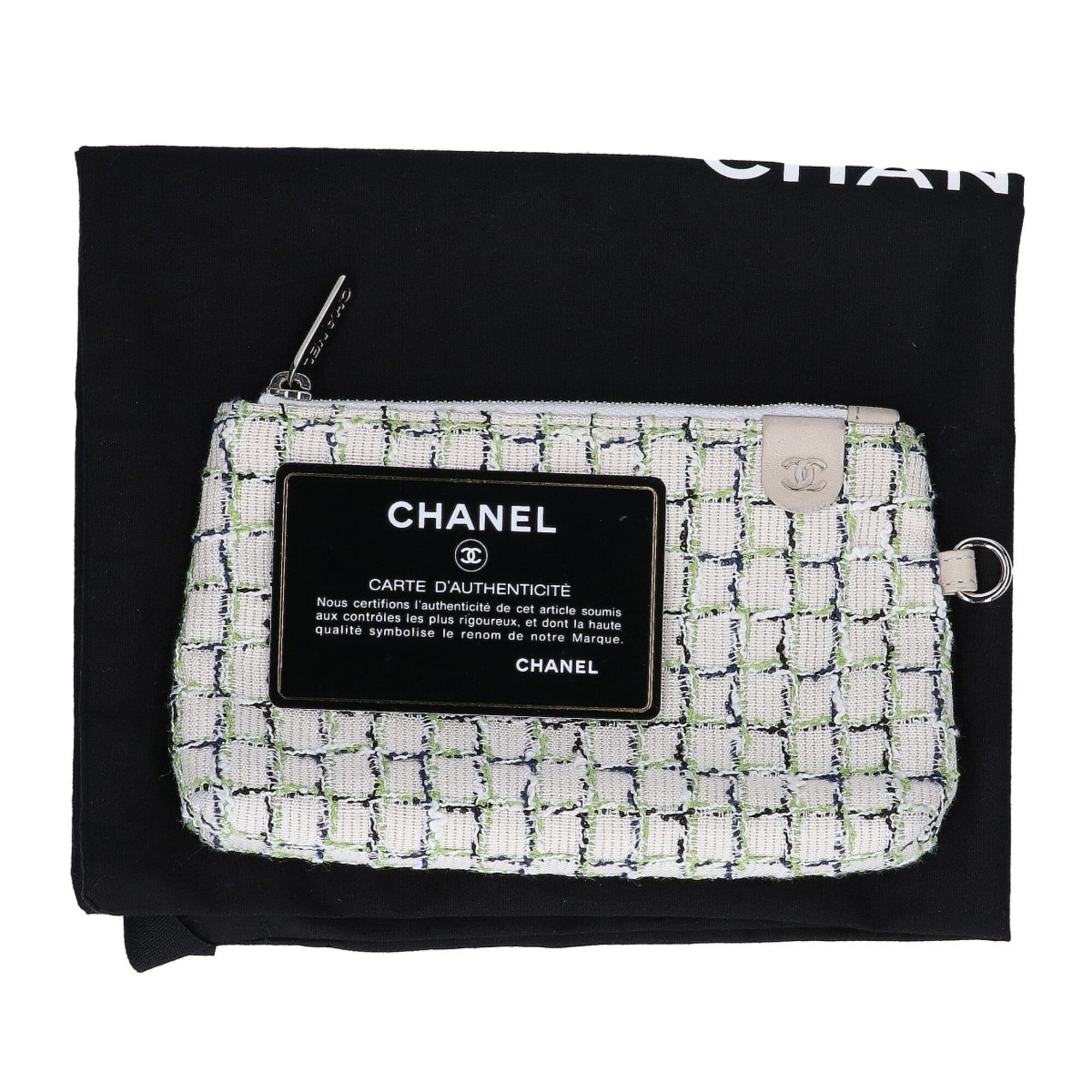 Chanel Navy Leather Shoulder Bag (Pre-Owned)
