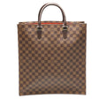 Louis Vuitton Brown Damier Canvas Ebene Damier Canvas Handbag Tote Bag (Pre-Owned)