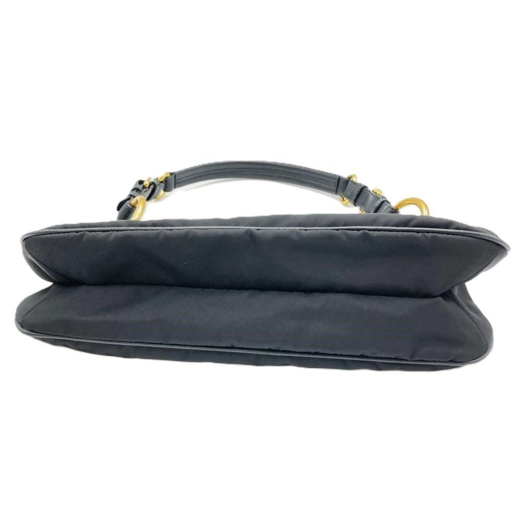 Prada Black Nylon Shoulder Bag (Pre-Owned)